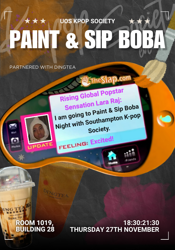 Event | Paint & Sip Boba 🎨🧋